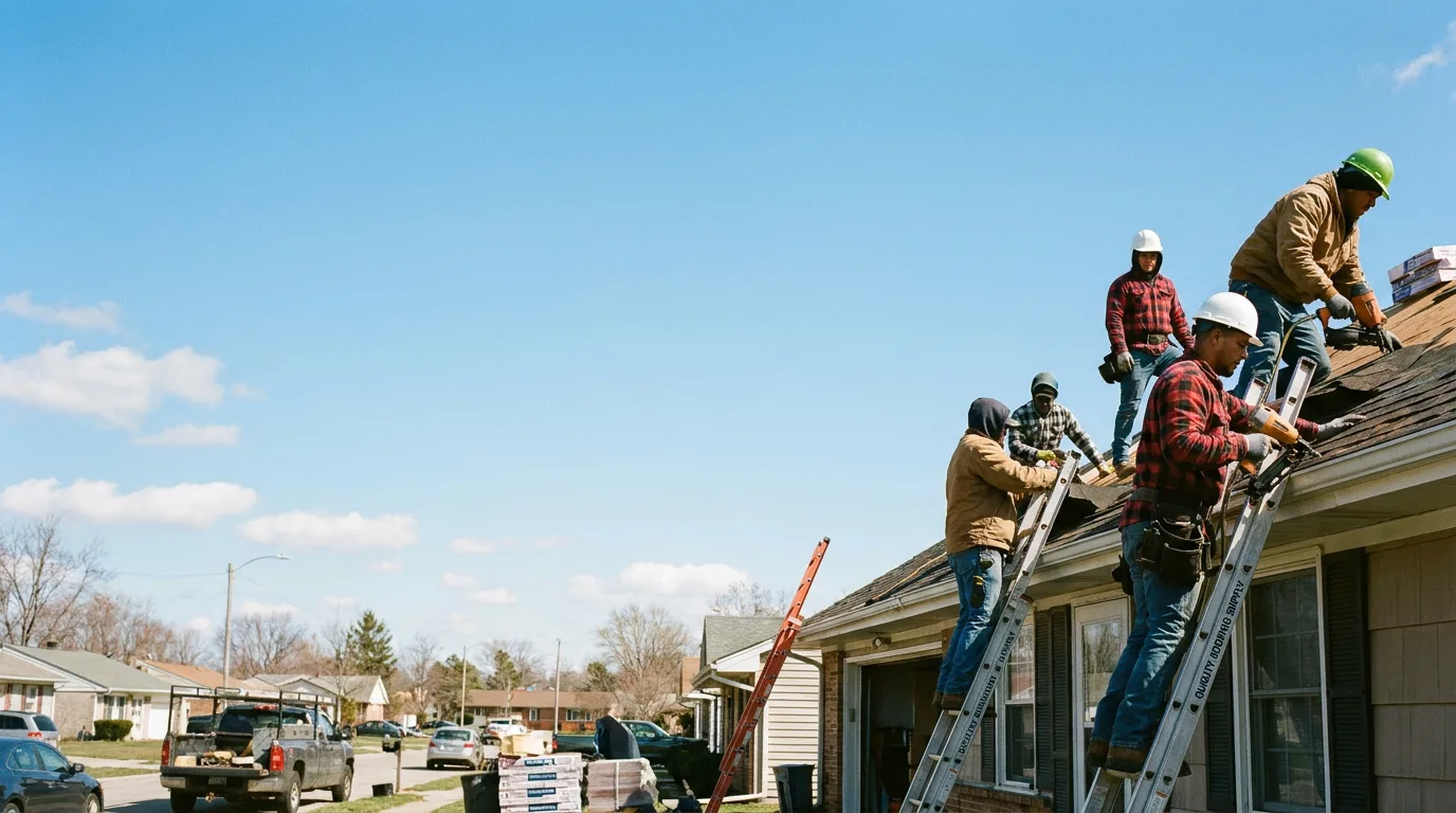 Roofing in Lennon, MI near me